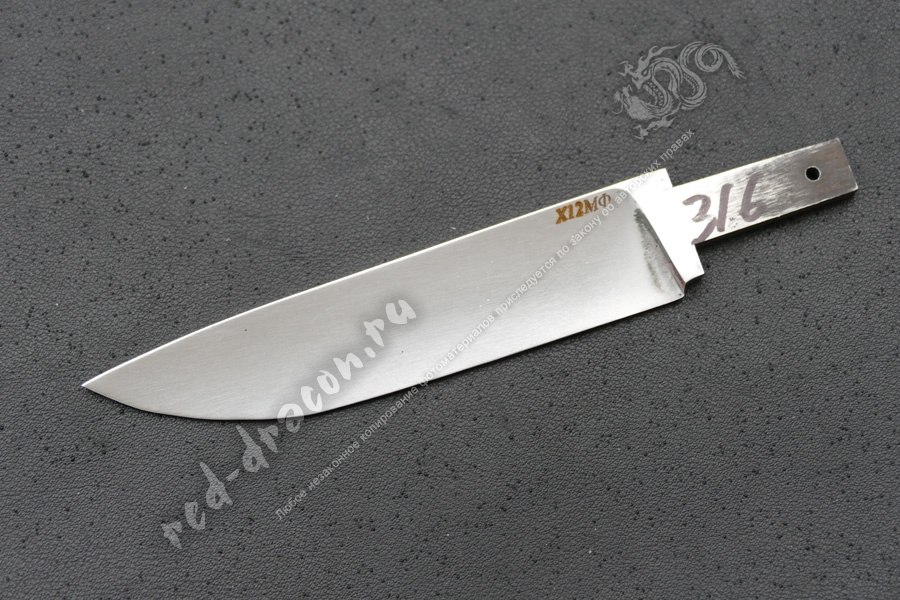 Клинок кованный для ножа Х12МФ "DAS316"