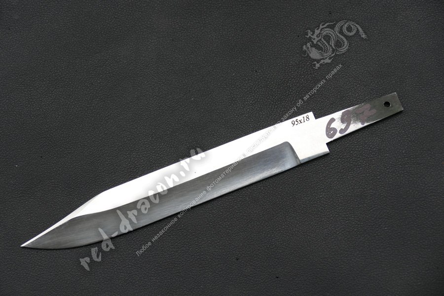 Клинок кованный для ножа 95х18"DAS697"