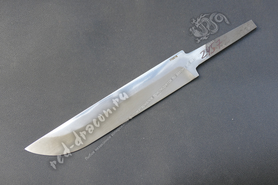 Клинок для ножа 110х18 za2457